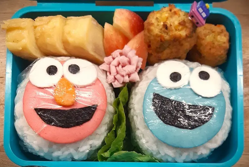 Sesamstraßen-Bento Box Kinder Rezept