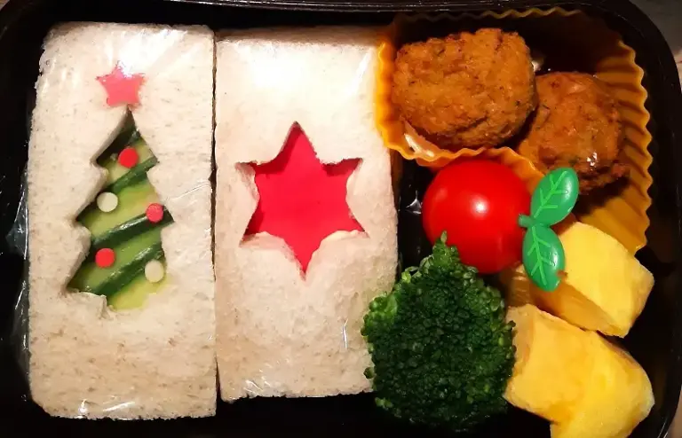 Weihnachtszeit Bento Box Rezept